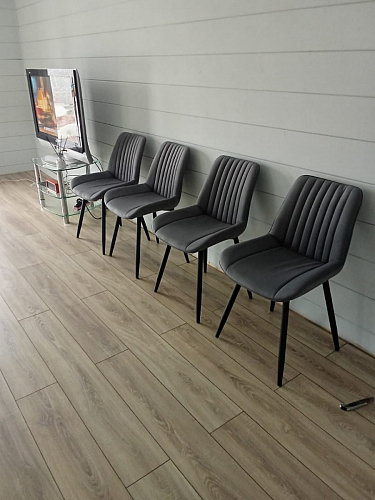 Комплект стульев Седа К 4 шт латте / черный фото покупателя 155