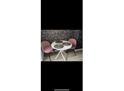 Стул на металлокаркасе Gabi blue / black фото покупателя 700