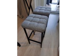 Барный стул Лофт кожзам d1 / черный матовый фото покупателя 182