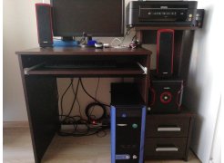 Компьютерный стол Джаз-24 левый венге фото покупателя 48