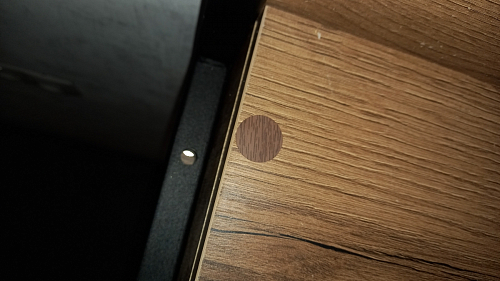 Письменный стол Леон Лофт бетон / черный матовый фото покупателя 111