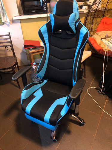 Компьютерное кресло Kano черное / красное фото покупателя 14