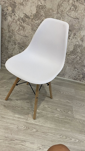 Стул Cindy Eames mod. 001 white / natural фото покупателя 48