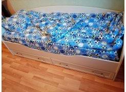 Односпальная кровать Колибри 80 х 190 см бодега фото покупателя 66