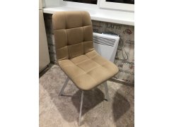 Стул на металлокаркасе Чилли горчичный / белый фото покупателя 602