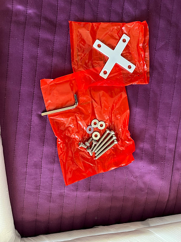 Стул на металлокаркасе Kora light purple / black фото покупателя 356