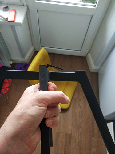 Комплект стульев Чилли 2 шт бежевый / черный фото покупателя 125