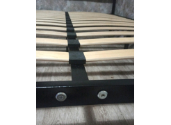 Односпальная кровать Фади 80х200 черная фото покупателя 771