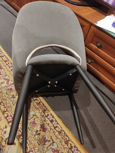 Стул на металлокаркасе Vener gray фото покупателя 8