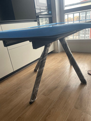 Керамический стол Вилли 140(200)х80 серый мрамор larka grey / черный фото покупателя 73