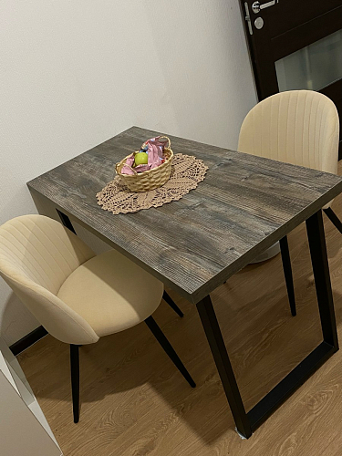 Стул на металлокаркасе Gabi green / black / silver фото покупателя 259