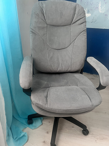Компьютерное кресло Comfort lux серый фото покупателя 39