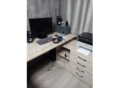 Компьютерный стол с тумбой КСТ-109 тумба слева фото покупателя 14