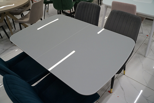 Стол на тумбе Петир 160 белый / дуб монтана из шоурума 2