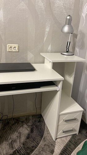 Компьютерный стол Джаз-24 правый дуб сонома фото покупателя 14