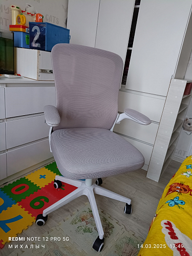 Компьютерное кресло Konfi pink / white фото покупателя 245