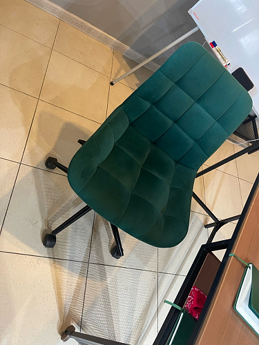 Компьютерное кресло Честер кирпичный / черный фото покупателя 14