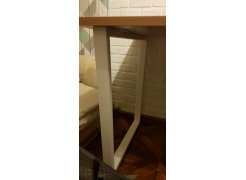 Стол Лота Лофт 140 25 мм юта / белый матовый фото покупателя 114