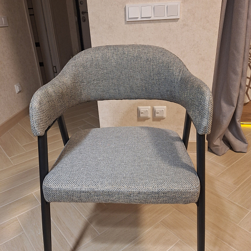 Стул на металлокаркасе Twin brown / black фото покупателя 27