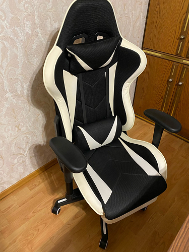 Компьютерное кресло Kano черное / красное фото покупателя 41