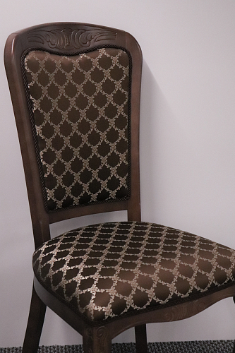 Стул Клето патина серебро / черный из шоурума 8