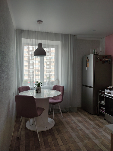 Стул на металлокаркасе Bruk light purple / white фото покупателя 1