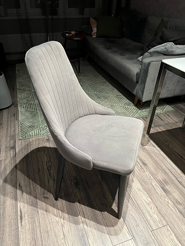 Стул на металлокаркасе Kora wine red / black фото покупателя 126