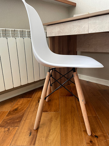 Стул Cindy Eames mod. 001 khaki / natural фото покупателя 370