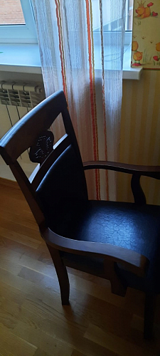 Кресло Luiza dirty oak / dark brown фото покупателя 25