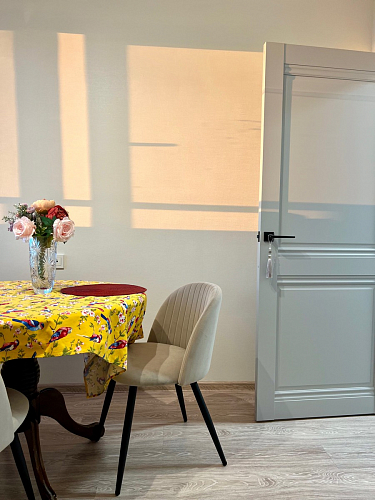 Стул на металлокаркасе Gabi gray / black фото покупателя 803