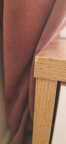 Письменный стол Лайт 03.243 дуб золотой (craft) / белый премиум фото покупателя 280