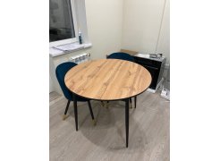 Стул на металлокаркасе Gabi 1 light purple / black фото покупателя 390