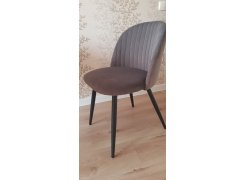 Стул на металлокаркасе Gabi 1 light purple / black фото покупателя 732