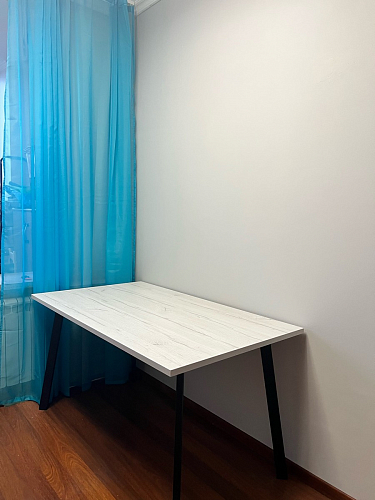 Стол Тринити Лофт 120 25 мм черный матовый / юта фото покупателя 38