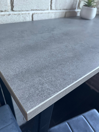 Барная стойка Дилан Лофт 120х50х90 бетон фото покупателя 16