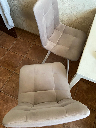 Стул на металлокаркасе Чилли горчичный / черный фото покупателя 1351