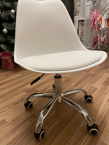 Компьютерное кресло Kolin gray / chrome фото покупателя 46