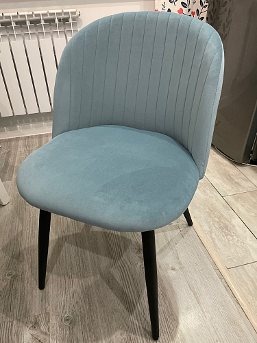 Стул на металлокаркасе Gabi latte / gold / black фото покупателя 519