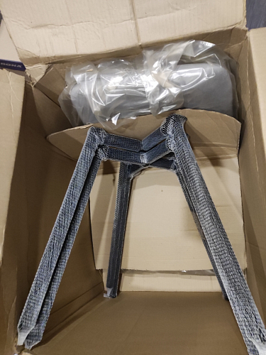 Стул на металлокаркасе Чилли зеленый / черный фото покупателя 1175