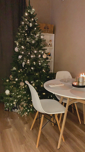 Деревянный стол Skandi 80 белый фото покупателя 18