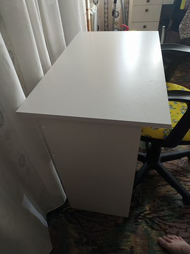 Стол письменный Kiwi дуб молочный  - Уцененный экземпляр фото покупателя 141