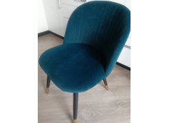 Стул на металлокаркасе Gabi blue / black фото покупателя 511