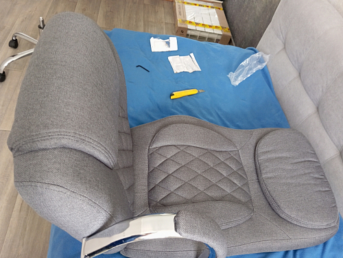 Компьютерное кресло Tron grey фото покупателя 25