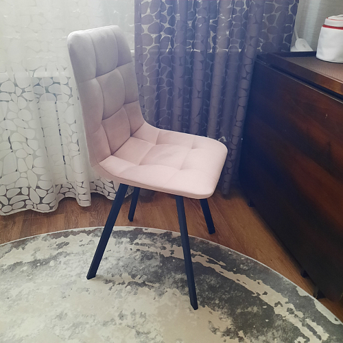 Стул на металлокаркасе Чилли бирюзовый / черный фото покупателя 1381