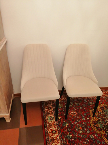 Стул на металлокаркасе Kora gray / black фото покупателя 490