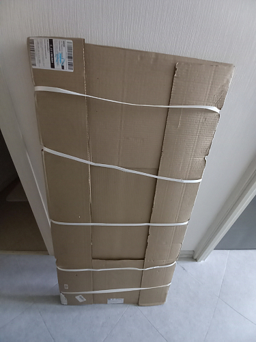 Стол Тринити Лофт 140 25 мм дуб делано темный / белый фото покупателя 221