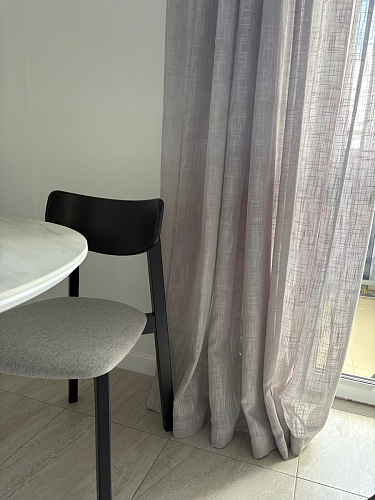 Стол Тулип 80х73 мрамор черный / белый фото покупателя 85