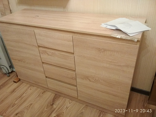Комод Рунтроп Т-4 дуб сонома фото покупателя 14