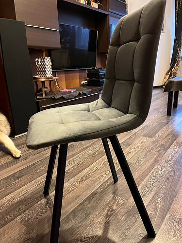 Комплект стульев Чилли 2 шт бежевый / черный фото покупателя 1394