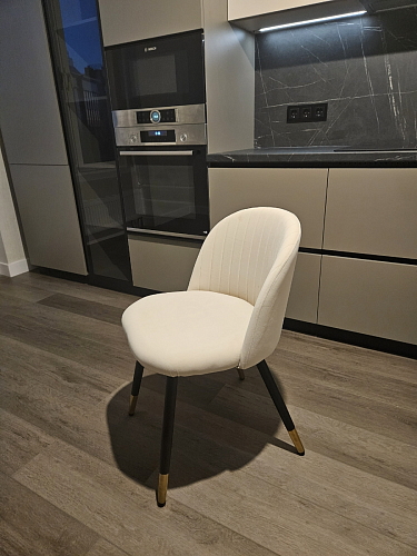 Стул на металлокаркасе Gabi 1 light purple / black фото покупателя 395